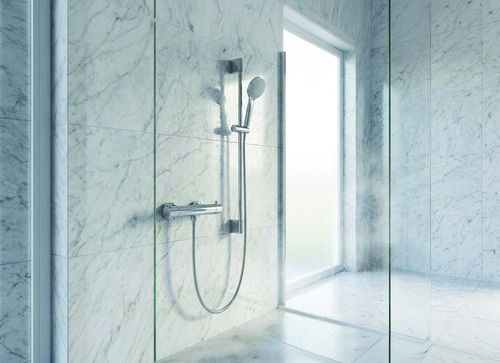 Ensemble de douche anticalcaire monojet - Ø97mm